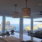 St Julians Luxurious Penthouse With Pool Enjoying Distant Seaviews *