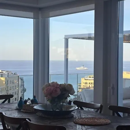 公寓 St Julians Luxurious Penthouse With Pool Enjoying Distant Seaviews